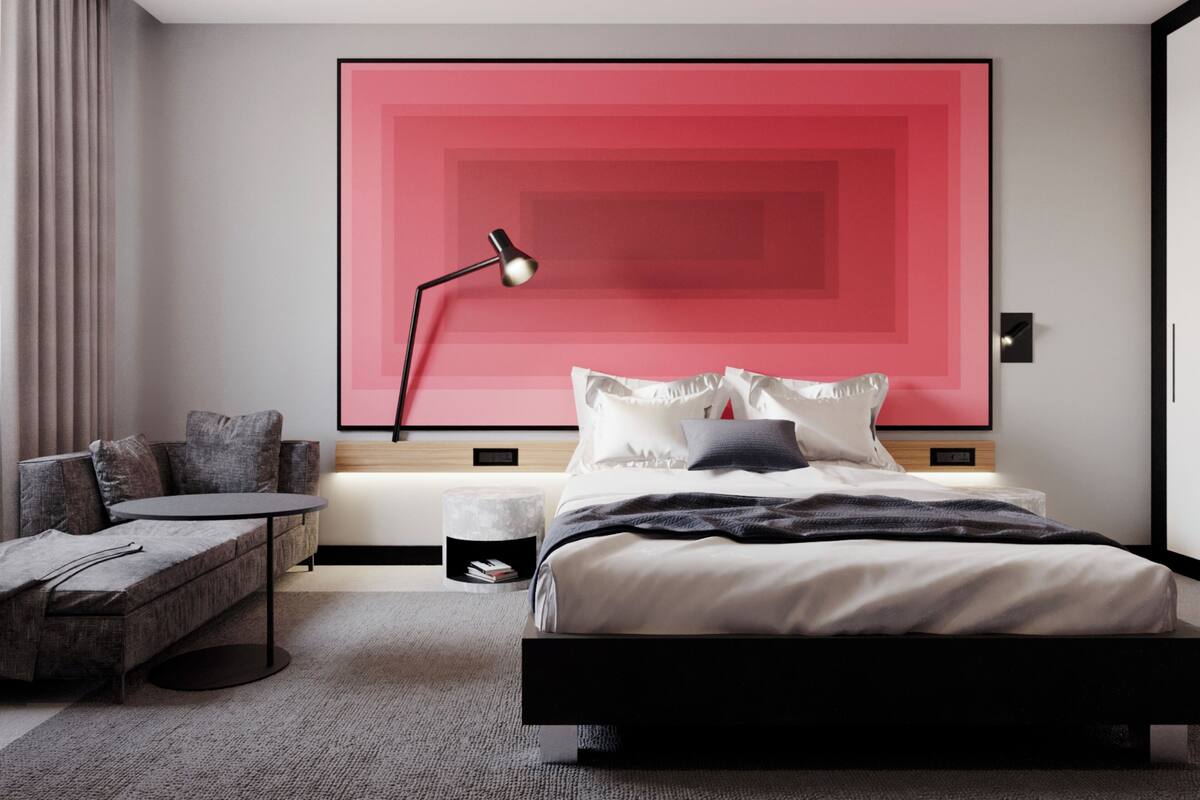 Kamar Superior, 1 Tempat Tidur King | Brankas, ruang kerja ramah laptop, tirai kedap cahaya, dan kedap suara