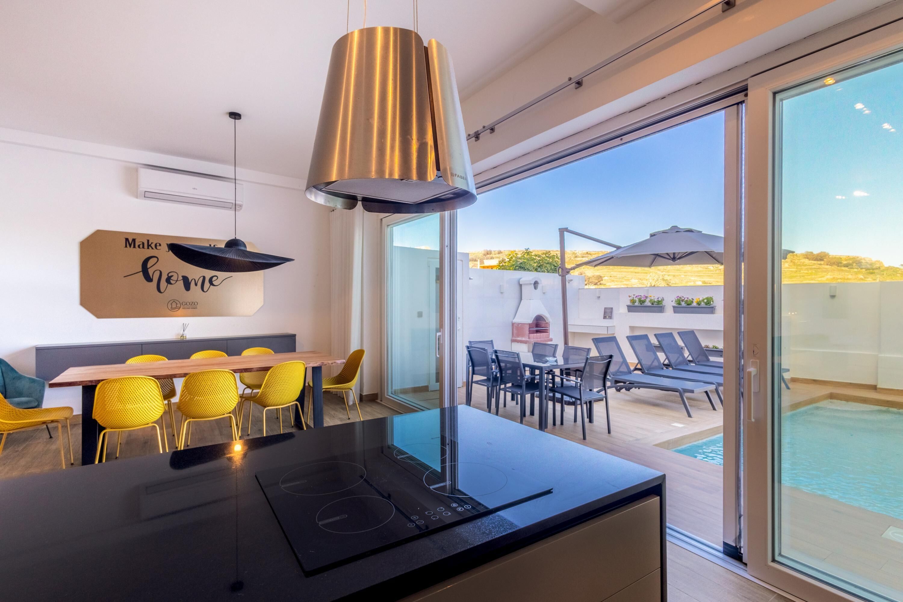 家庭聯排別墅, 多間臥室 (Dar Sara Holiday Gozitan Home) | 用餐區