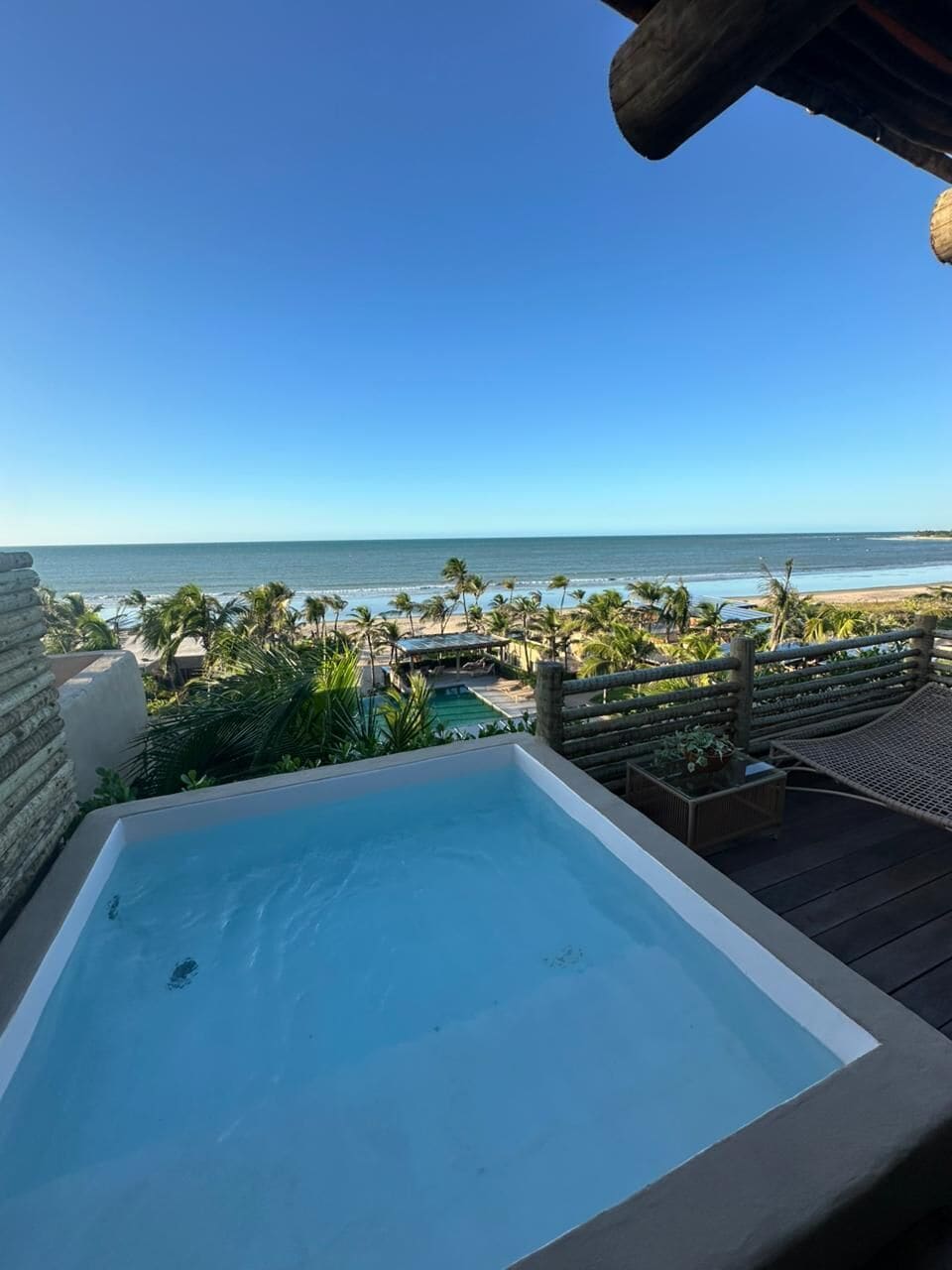 Suite Premium, véranda, vue mer | Terrasse/Patio