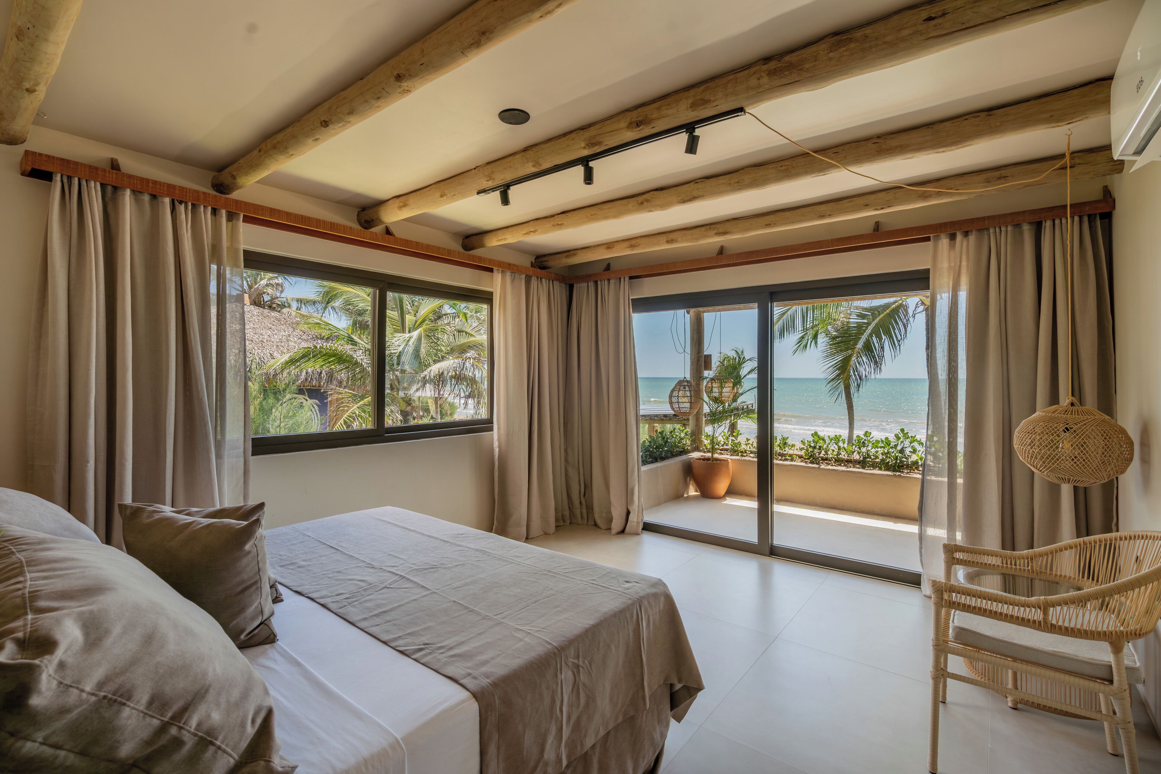  Casa Frente al Mar - Planta Alta | Ropa de cama de alta calidad y decoración individual