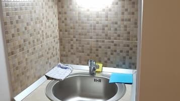 Studio, Patio | Bathroom