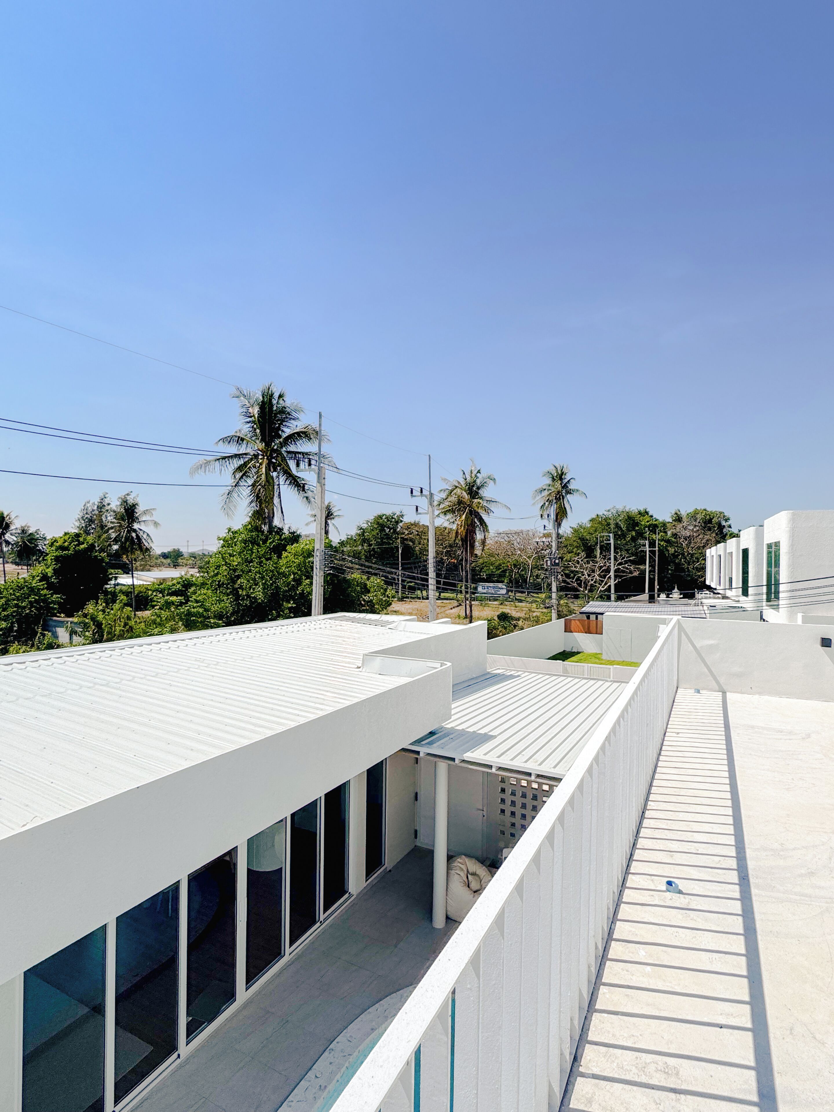 Terrasse sur le toit