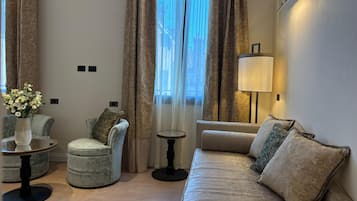 Habitación Deluxe doble | Zona de estar