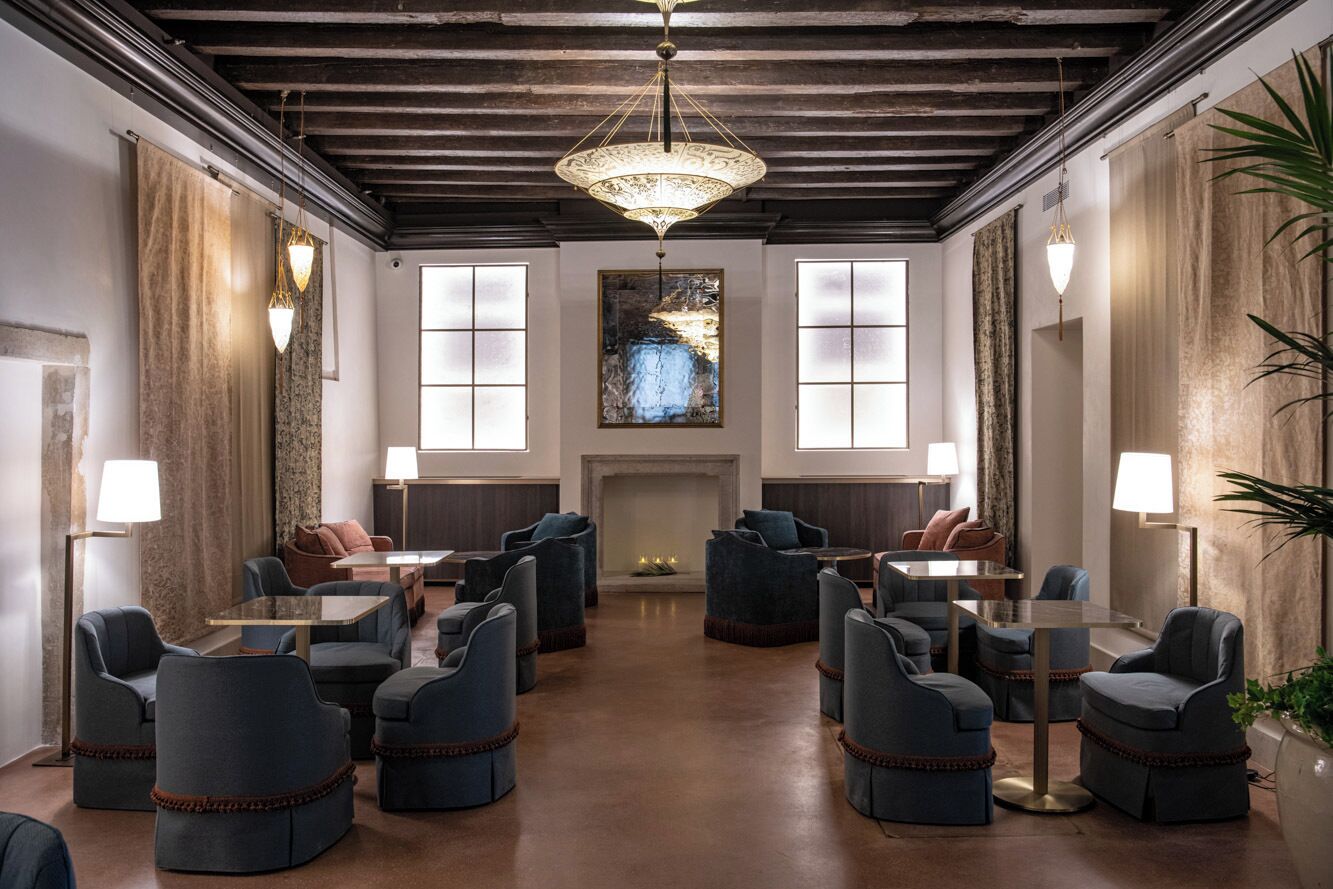 Reception hall