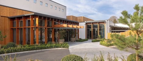 Fassade der Unterkunft