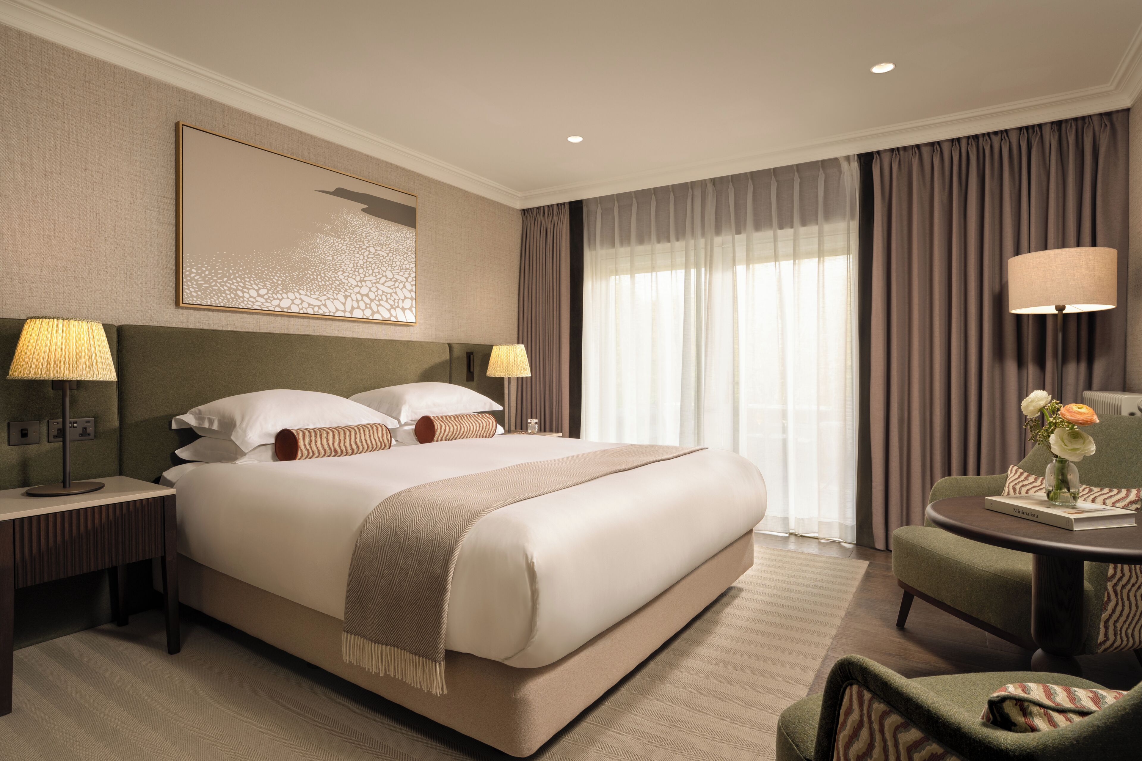Premium Double Room, Balcony | In-room safe, desk, laptop workspace, iron/ironing board