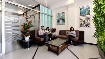 Lobby sitting area