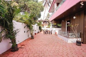 Entrée de l’hébergement 