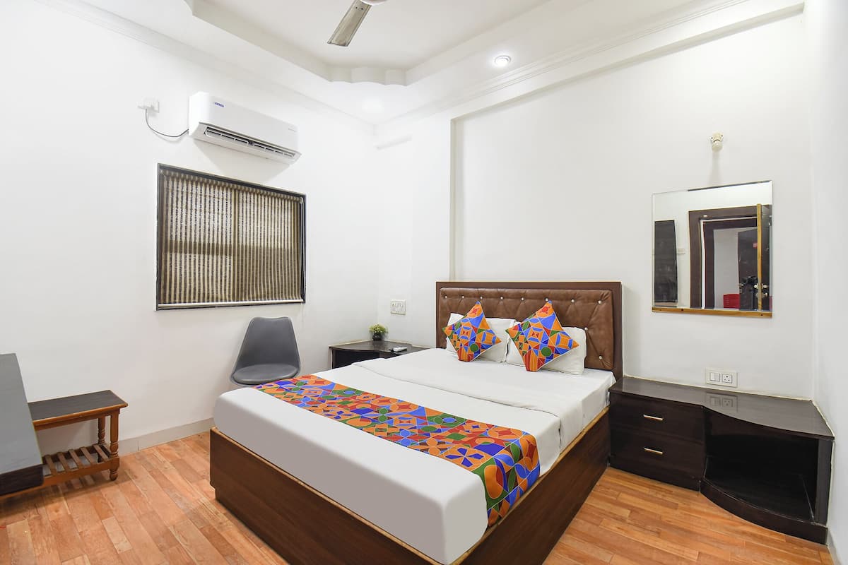 Phòng Deluxe | Bộ trải giường bằng vải cotton Ai Cập, bộ đồ giường cao cấp 