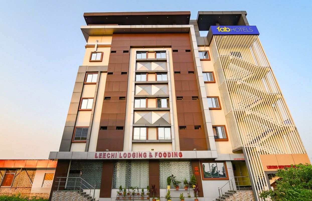 Façade de l’hébergement