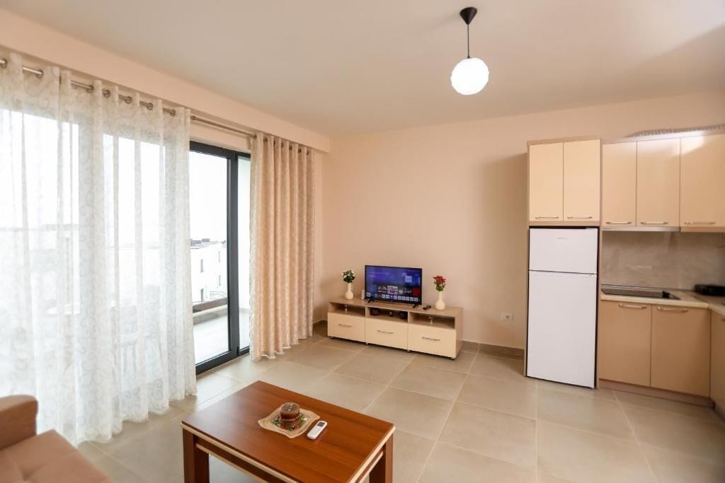 Appartement Supérieur, balcon, vue mer | Coin séjour