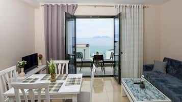 Appartement Confort, balcon, vue mer | Intérieur