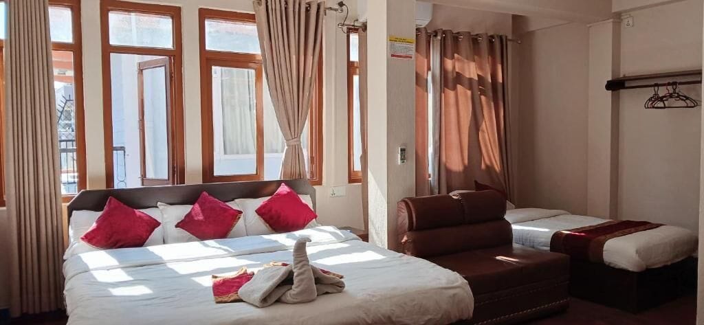 Blackout drapes, iron/ironing board, free WiFi