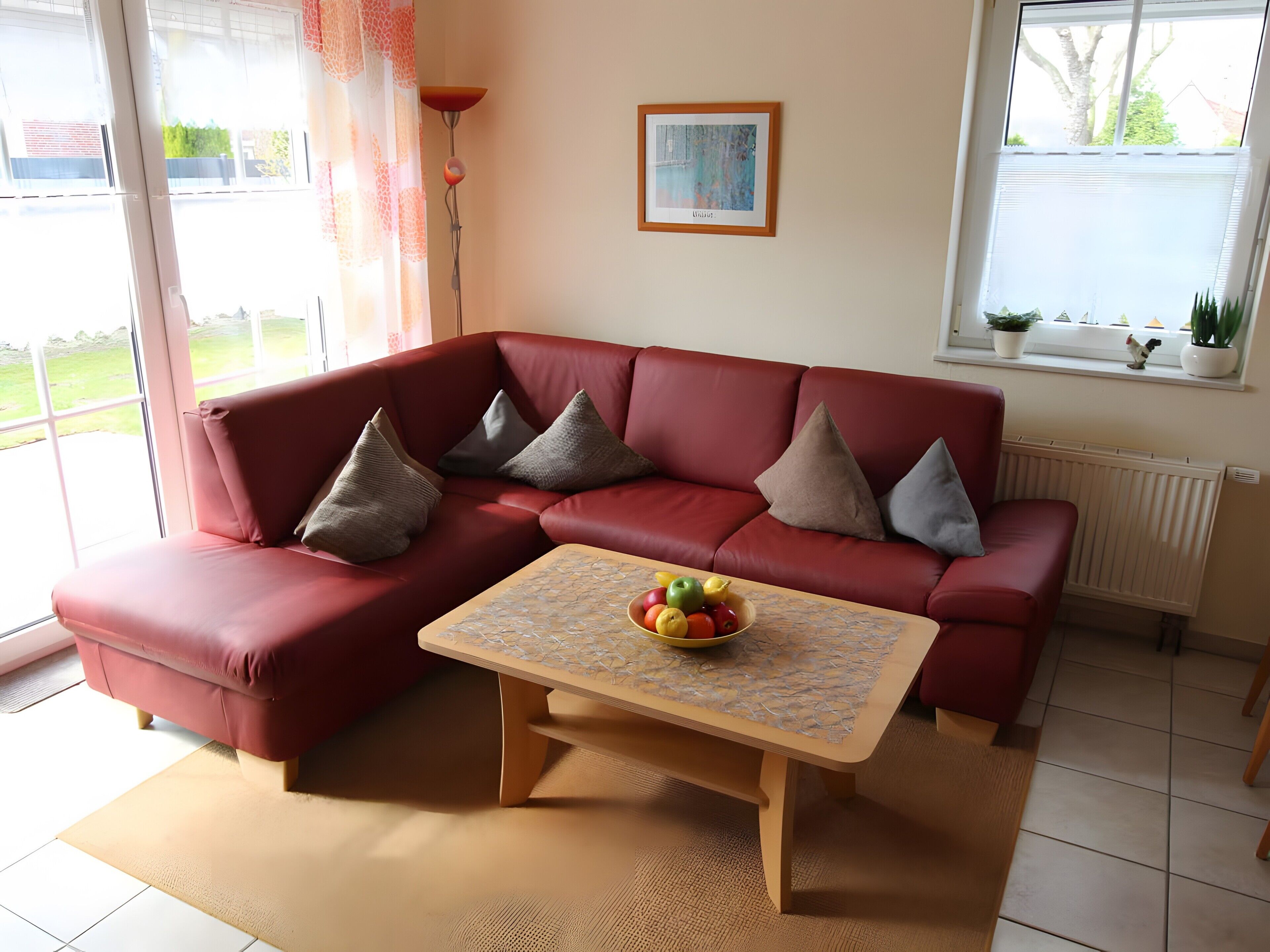 TV, DVD player, table tennis, stereo
