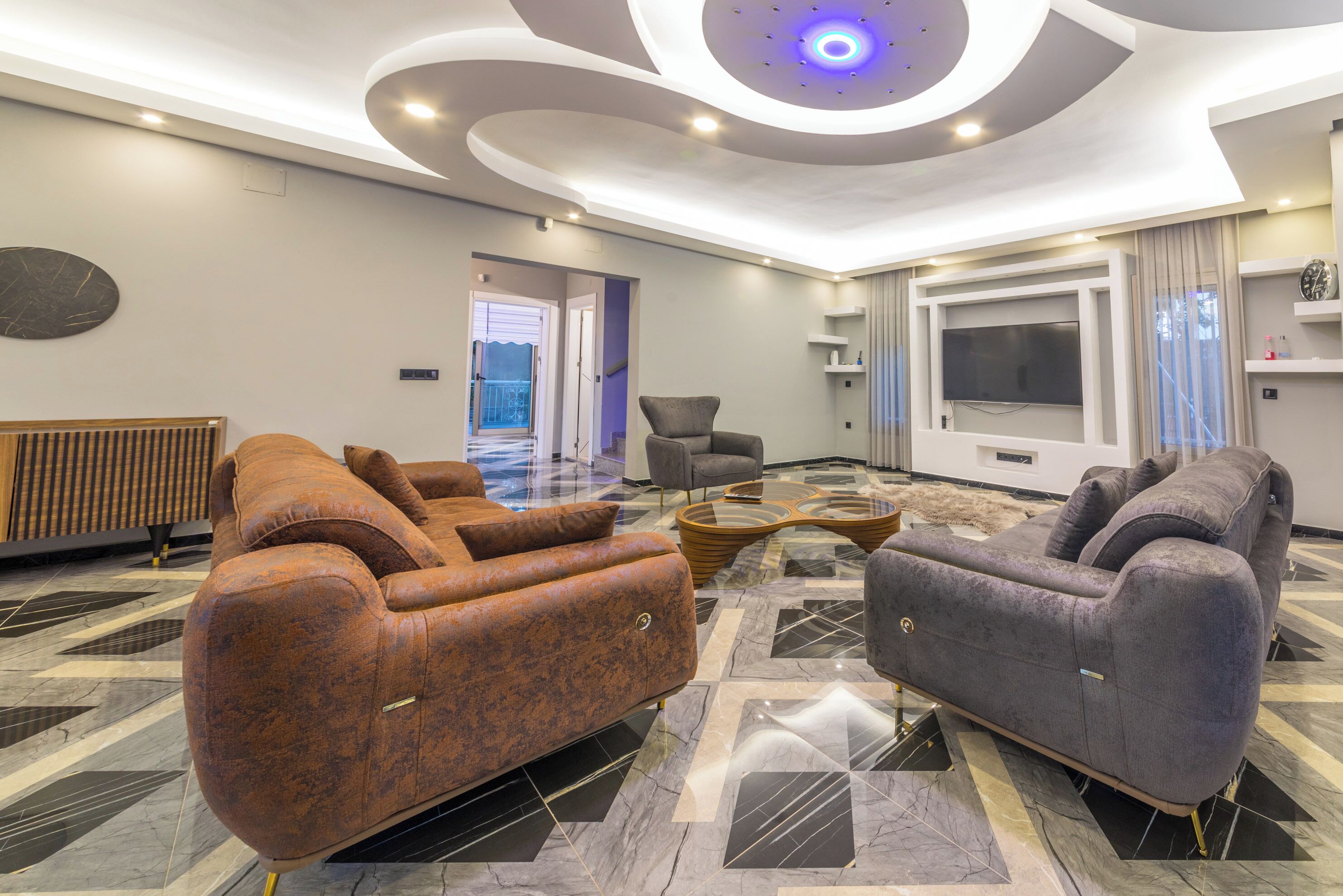 Luxury Villa, Balcony, City View | Interior