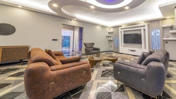 Luxury Villa, Balcony, City View | Interior