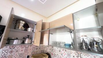 Comfort Apartment, Mountain View | Private kitchen