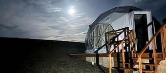 Peaceful Dome on the Plains of Alberta, Perfect for a Serene Weekend to Reconnect with Nature