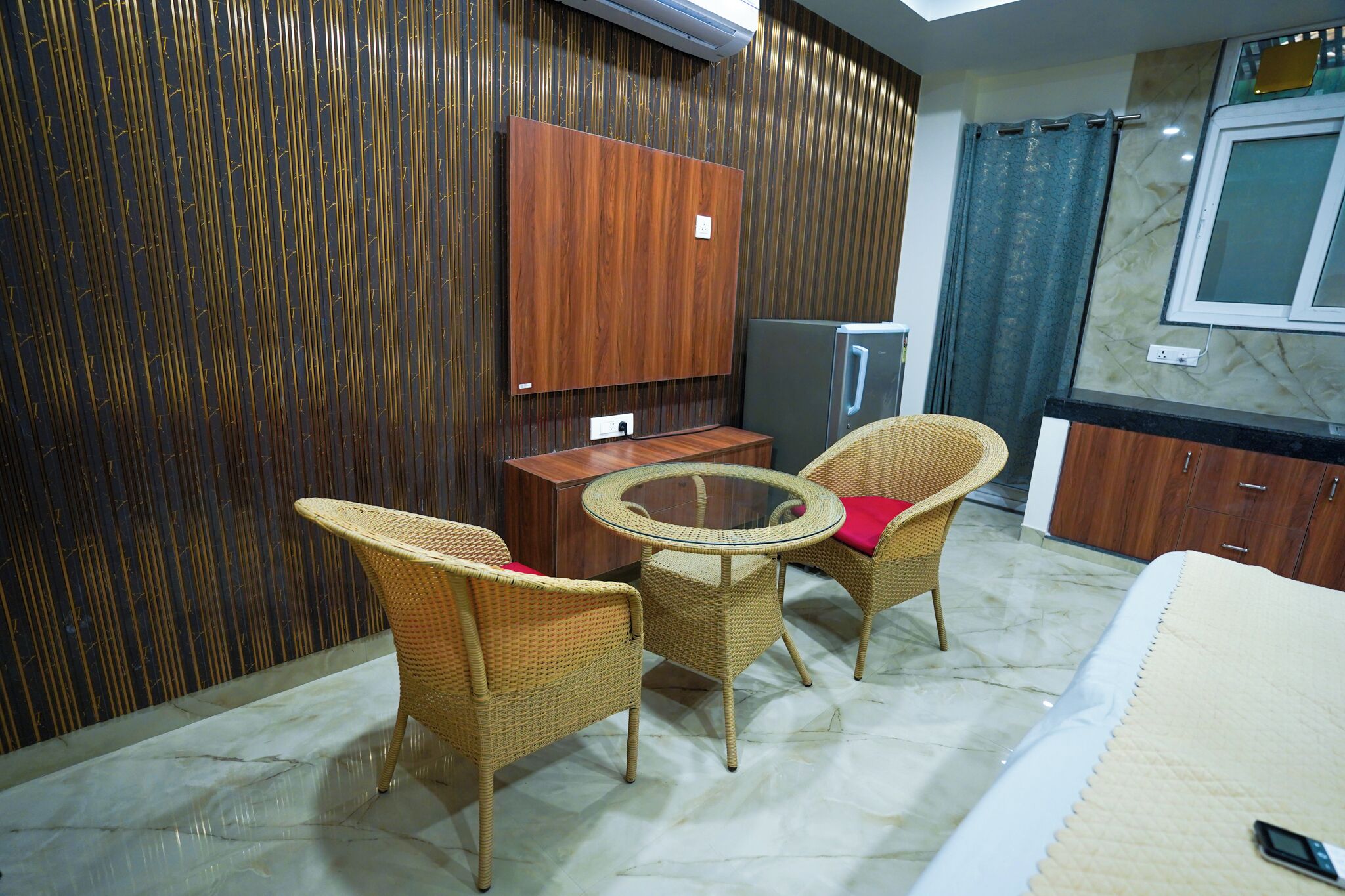 Deluxe Room, Balcony, City View | Desk, laptop workspace, free WiFi