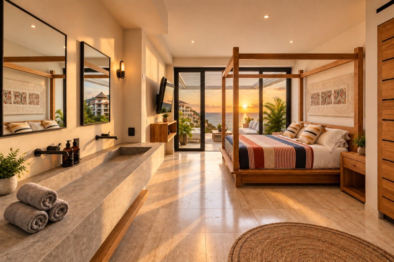 4 bedrooms, desk, iron/ironing board, WiFi