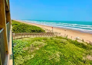 On the beach - Blue Mermaid -Inverness #302 (South Padre Island)