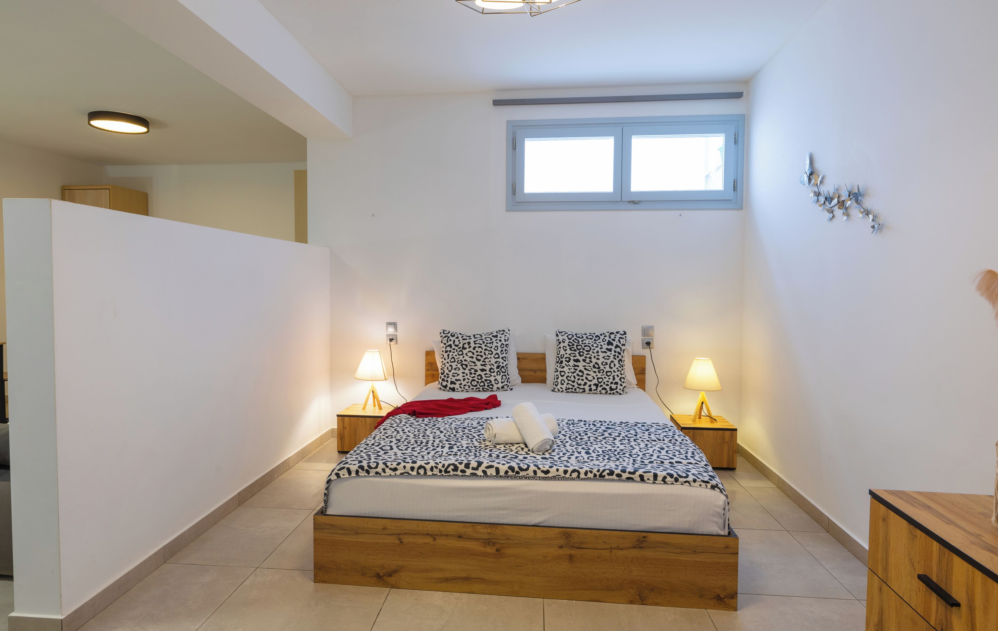 Open-Plan Apartment, Semi-Basement | Sengetøy i egyptisk bomull og sengetøy av topp kvalitet