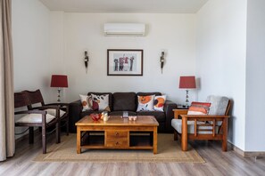 Apartment, Balcony, City View | Living area - 2BR Apt Near Larnaca Beach & Center (Larnaka)
