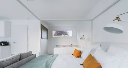Lovely Agathe suite with air conditioning, balneo and pool.