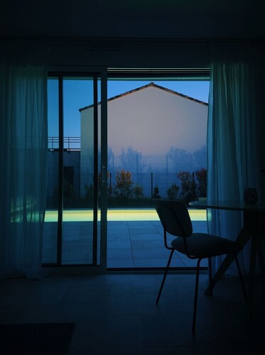 Agathe suite with air-conditioning, balneo and pool.