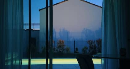 Agathe suite with air-conditioning, balneo and pool.