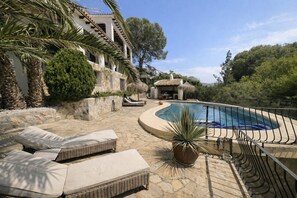Pool - Casa Voskamp your dream vacation with sea view near beach & center in Moraira! (Teulada)