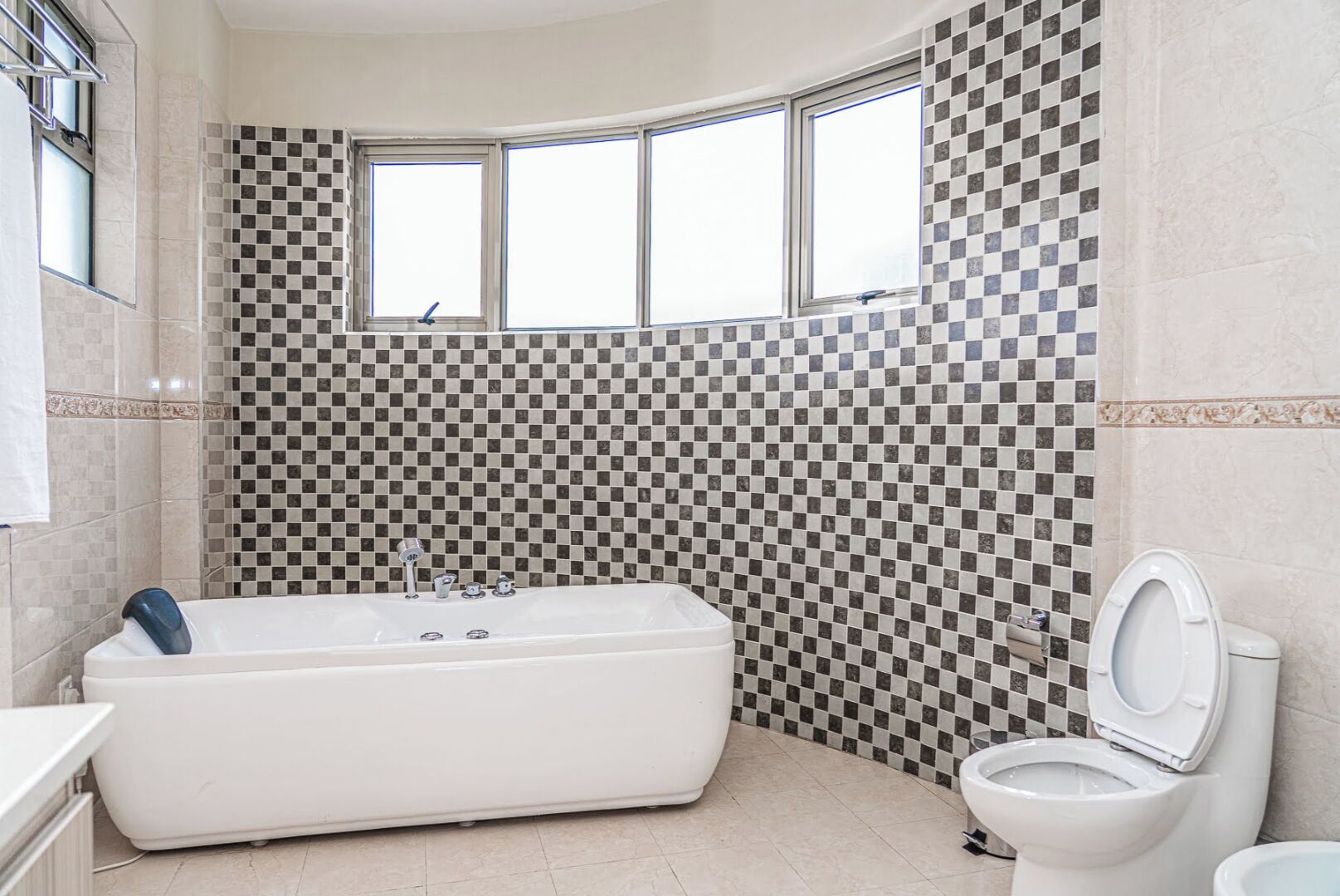 Deluxe Apartment | Bathroom | Shower, free toiletries, towels, soap
