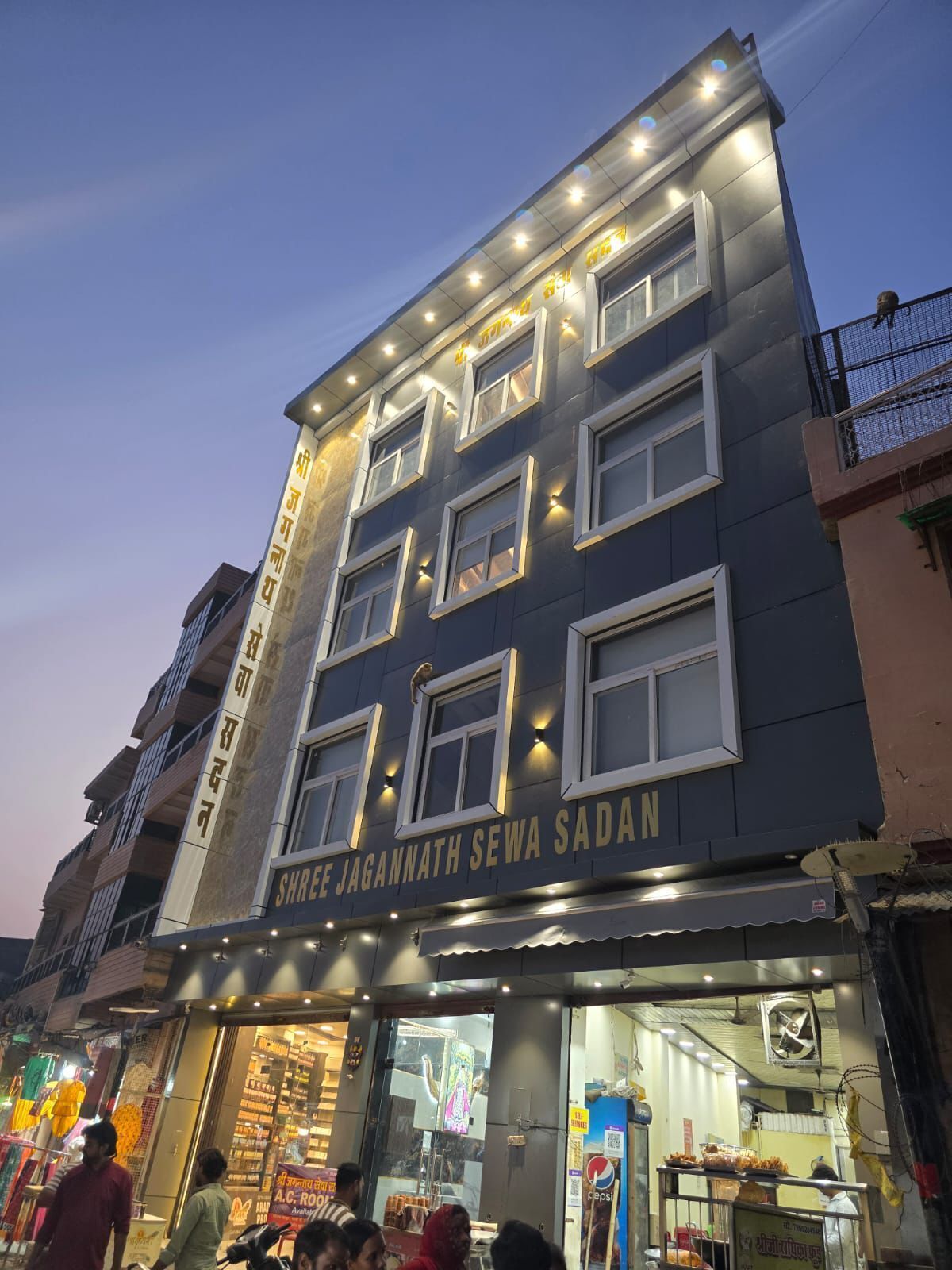 Fachada del alojamiento