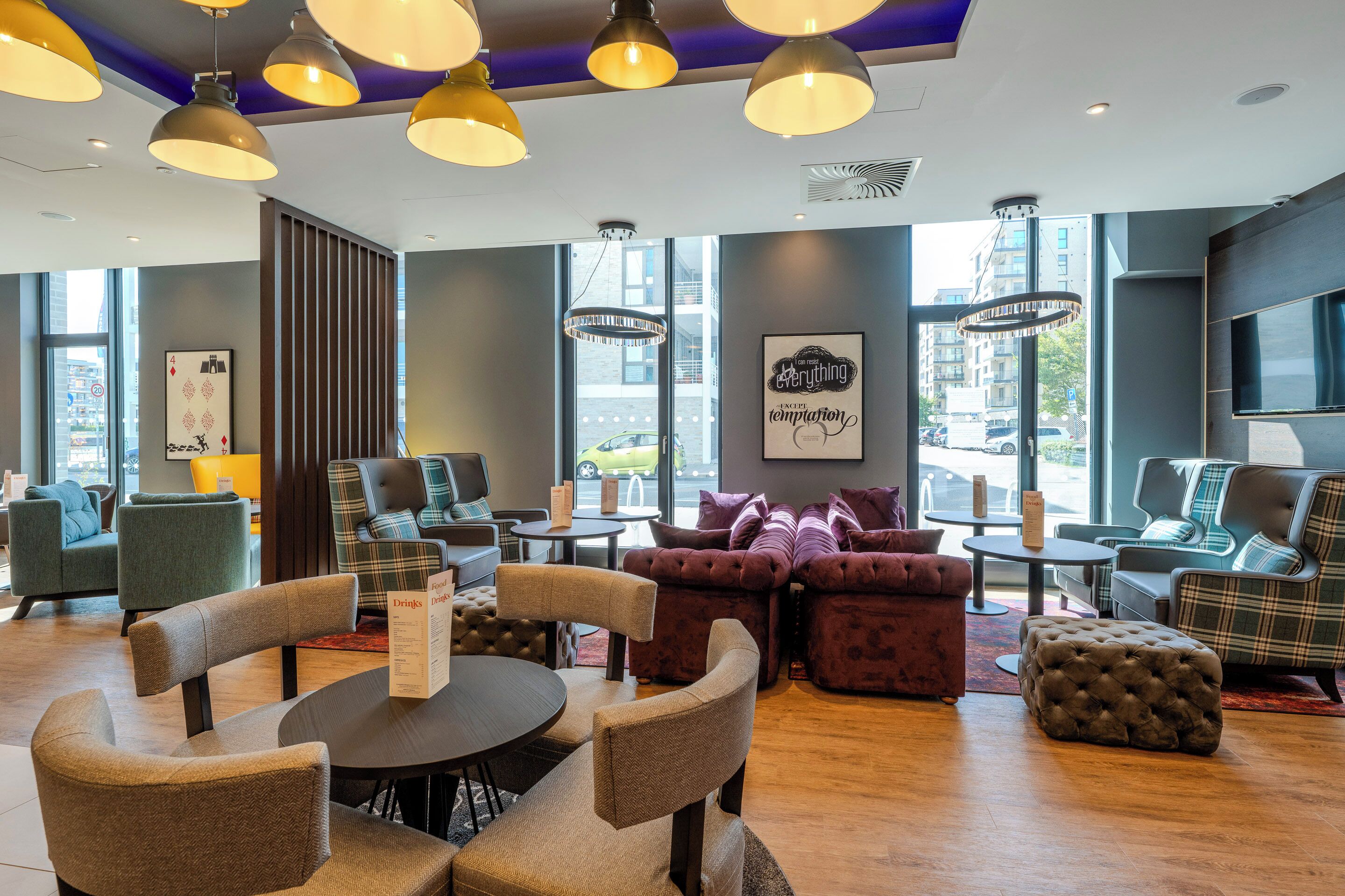 Sitzecke in der Lobby