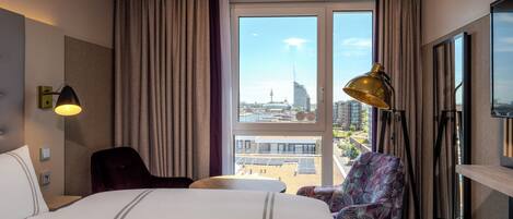 Superior Double Room | Premium bedding, desk, laptop workspace, iron/ironing board