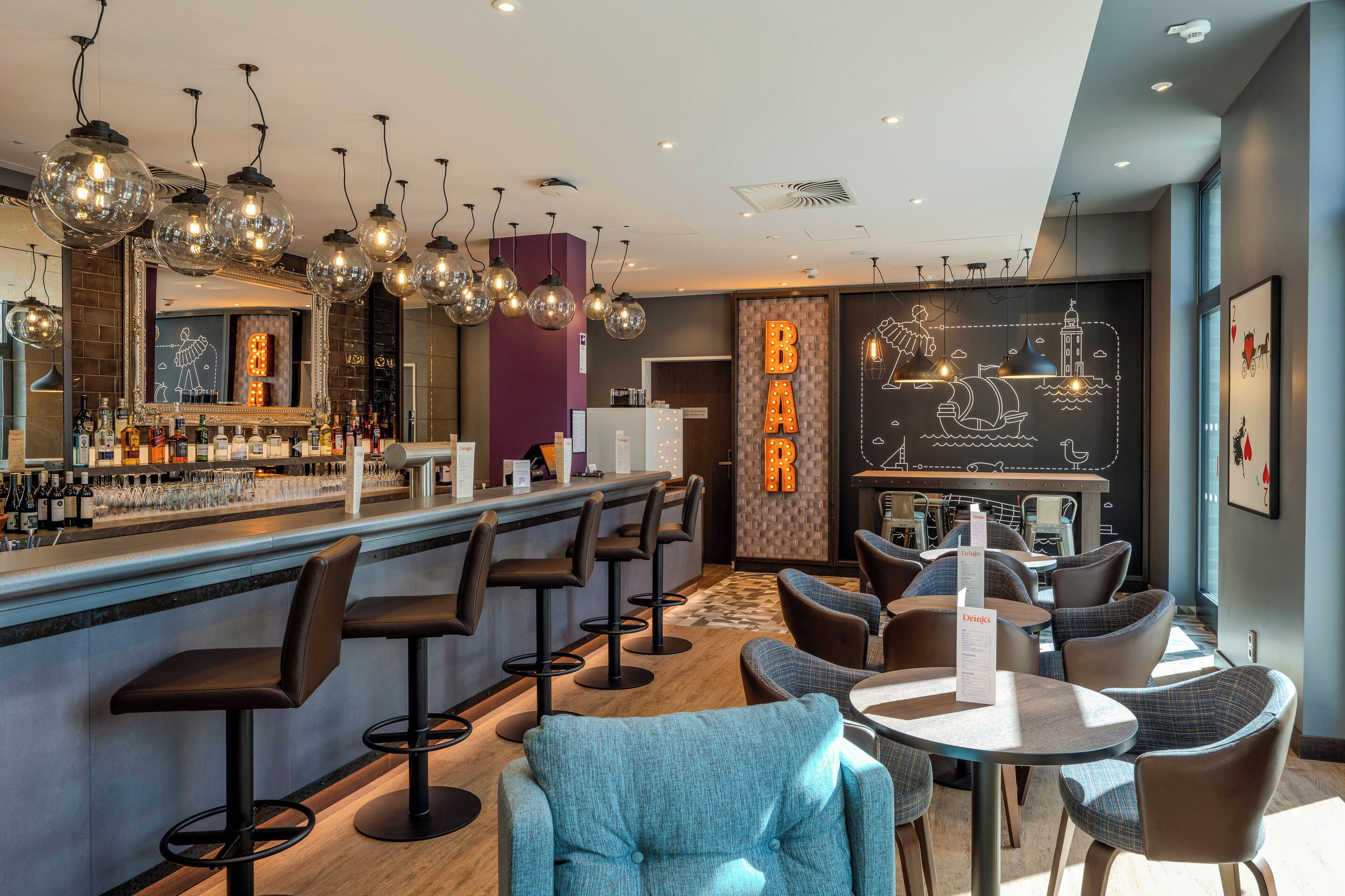 Bar (on property)