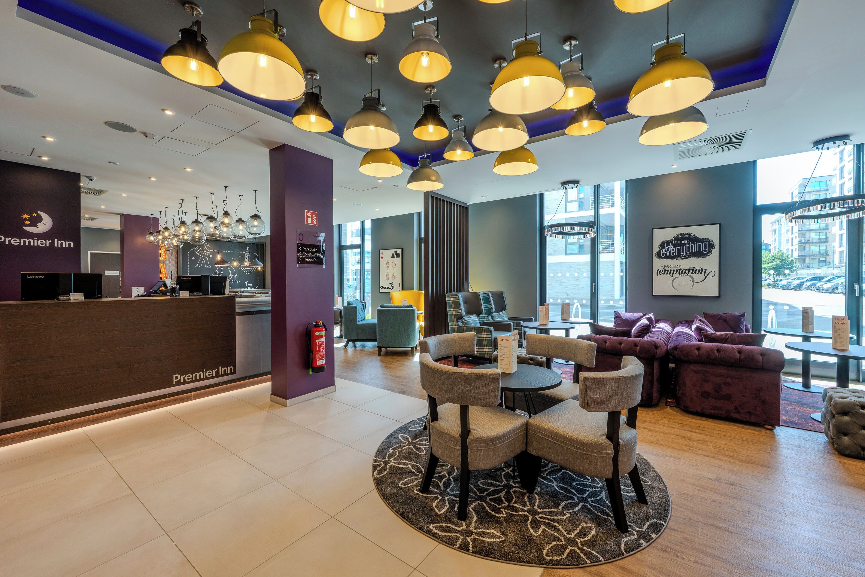 Sitzecke in der Lobby