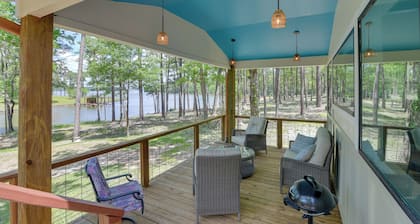Deck & Dock Access! Sunlit Lake Livingston Escape