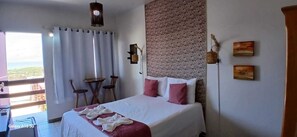 Quarto casal básico, vista para o mar | Wi-Fi de cortesia