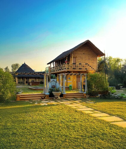 Maharsh Bamboo Stays near Devanahalli