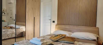 3) Camera matrimoniale con bagno privato a 8 minuti da Milano Malpensa.