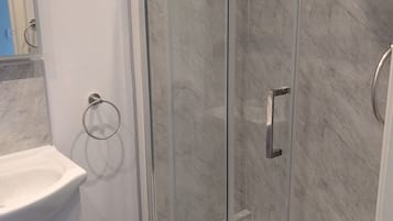 Ducha, toallas
