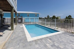 Una piscina climatizada