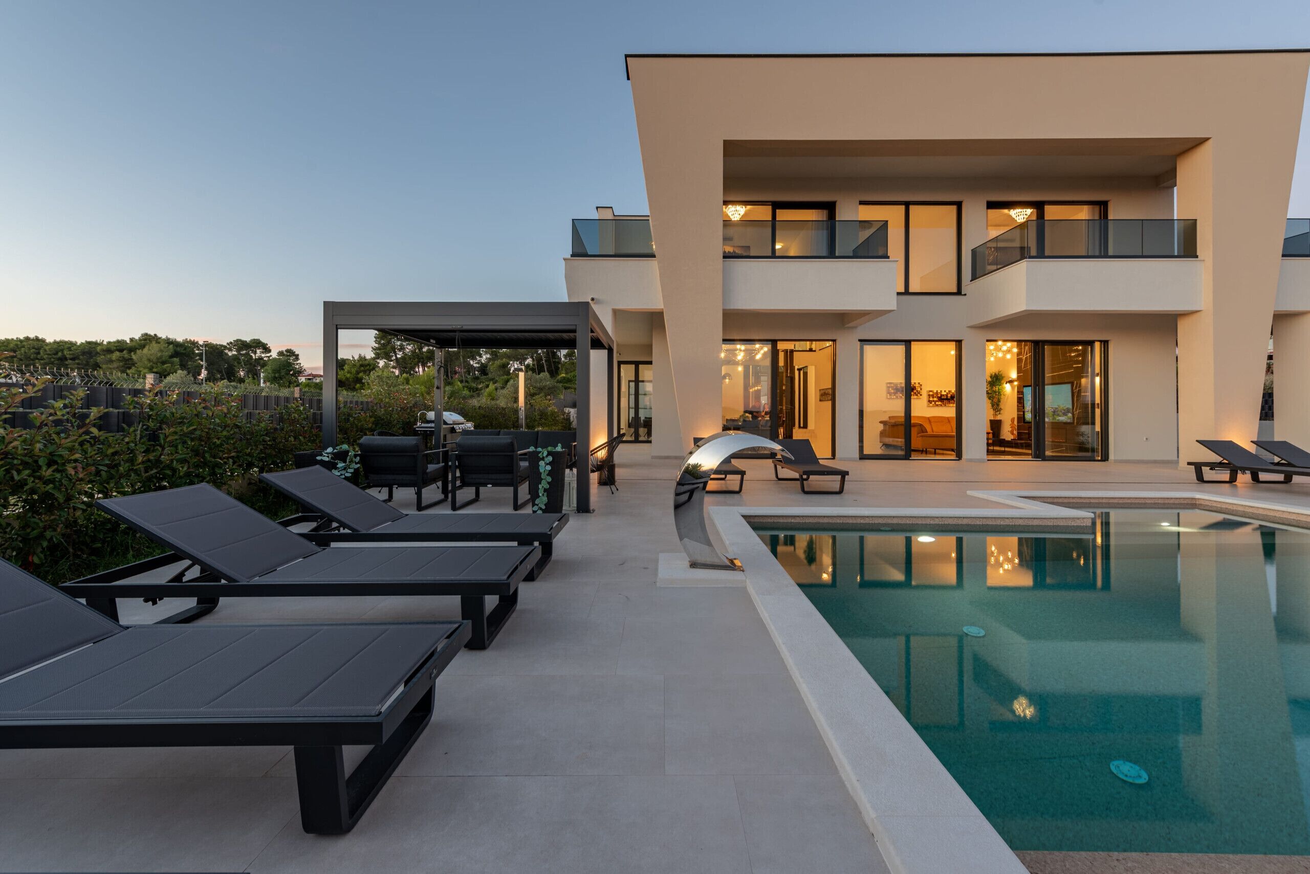 Beheizter Pool