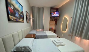 Appartement Familial, climatisation | Literie de qualité supérieure, décoration personnalisée