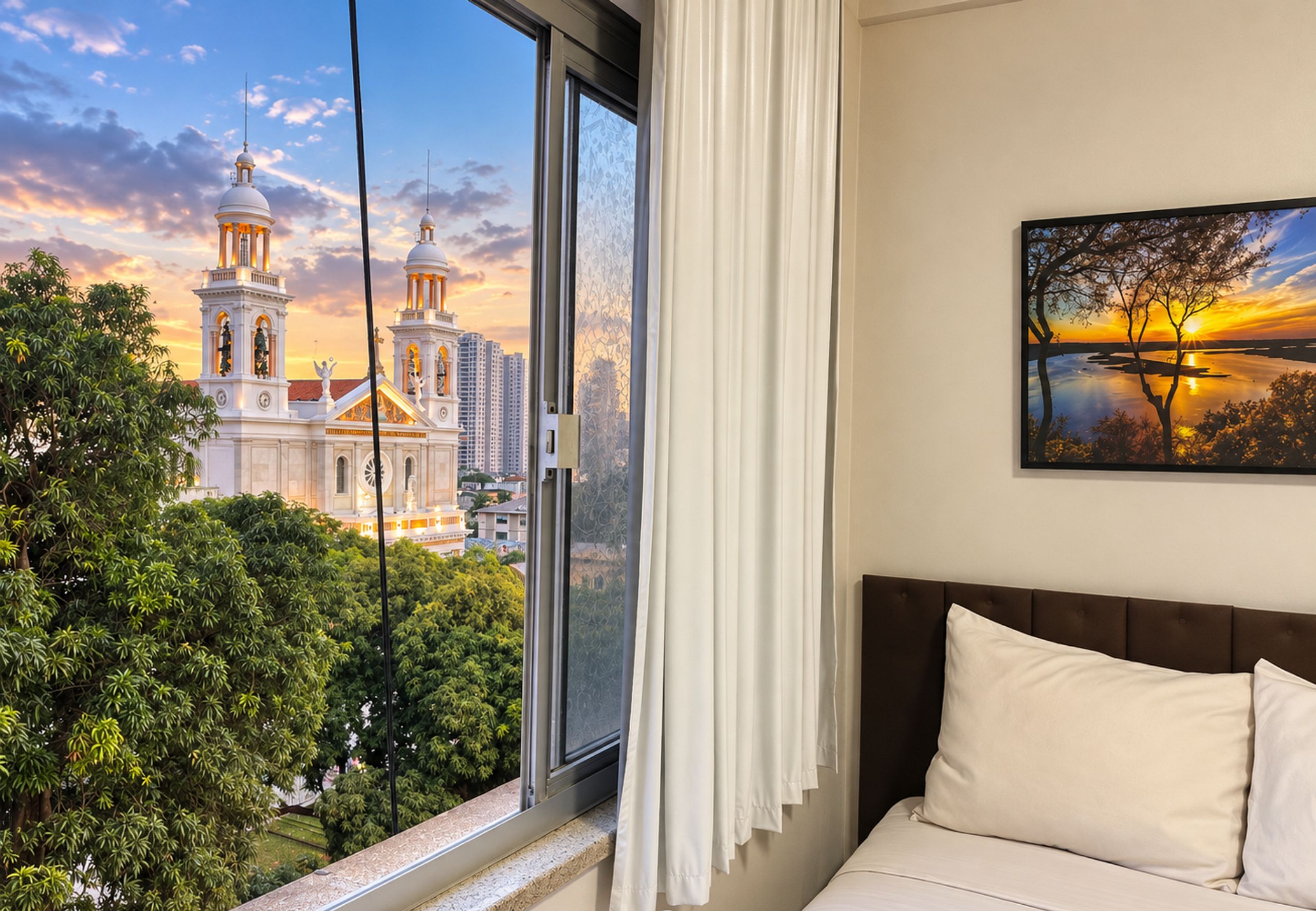 Apartment | Premium bedding, desk, free WiFi, individually decorated