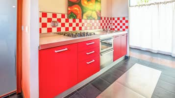 Apartment, 1 Schlafzimmer, Balkon, Gartenblick | Eigene Küche