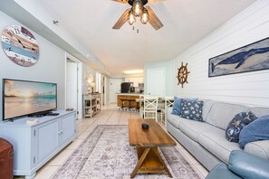 Condo, 2 Bedrooms | Living area - Harbour Place 104 2 Bedroom Condo (Orange Beach)