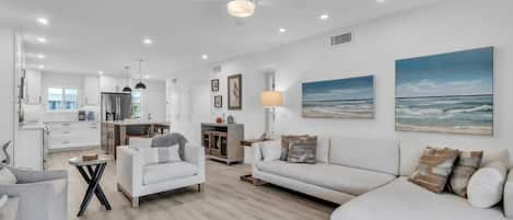 Casa, 2 habitaciones | Área de sala de estar
