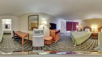 Chambre, 2 lits doubles, non-fumeur | Bureau, accès au Wi-Fi (inclus), literie fournie